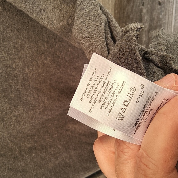 Lauren Ralph Lauren Heather Gray Knit Top Size XL - Picture 4 of 5